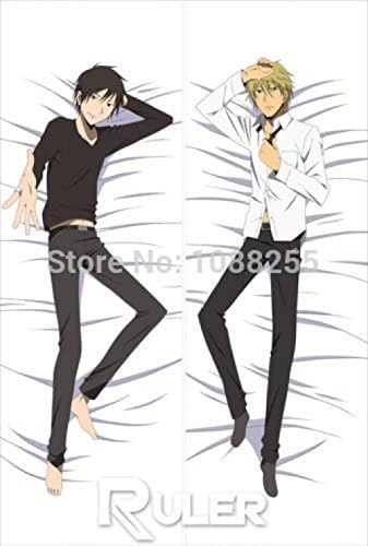 Drunk love Anime Dakimakura Pillow Case Durarara Izaya Orihara Shizuo