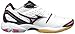 Mizuno Women's Wave Tornado 9 Woms Wh-Pk Volleyball Shoe