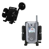 Motorola Hollywood E816 Flexible Car Windshield Holder - Gomadic Brand