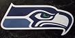 Seattle Seahawks Team Logo NFL Car Magnet