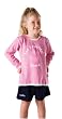 Girl's Beautiful Game, Beautiful Me Long Sleeve Soccer Tee Shirt