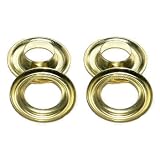 Buy #2 3 8'' Long Neck Brass ClipsShop & Micron Compatible Grommets Qty 500 by BuyGrommets