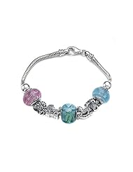 Zable(tm) Sterling Silver Baby Shower Theme Bracelet with 7 Beads