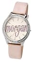 Morgan Ladies Pink Leather Strap Watch