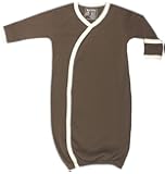 Organic Cotton Baby Bundler Sleepwear Kimono Gown GOTS Certified Clothing