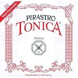 Pirastro Tonica 4/4 Violin String Set - Medium Gauge with Ball End E