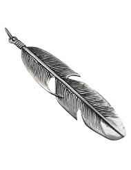 925 Silver Feather Pendant