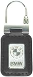 New! BMW Key Chain - Leather, Black
