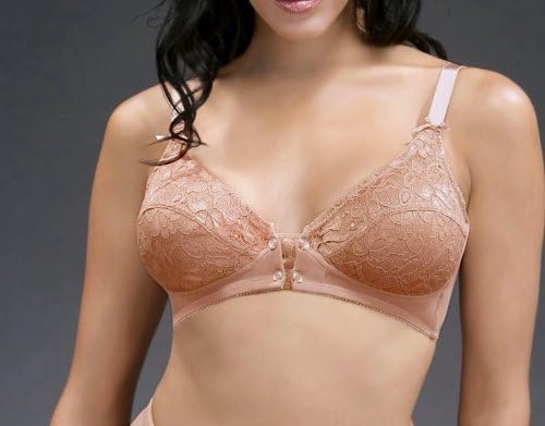 Condessa "Cassandra" Lace Nursing Bra - Captivating Mocha (Nude)