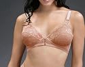 Condessa "Cassandra" Lace Nursing Bra - Captivating Mocha (Nude)