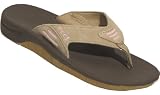 Reef Leather Slap Sandal - Womens