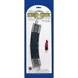 Bachmann Trains Snap-Fit E-Z Track 18� Radius Curved Terminal Rerailer with Wire by Bachmann