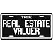 New " True Real Estate Valuer " License Plate Occupations