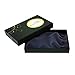 Antique Alive Mother of Pearl Design RFID Blocking Protection Business Card Case, Credit Card Holder, Metal Name Card Case, Engraved Slim Purse Pocket Cash Money Wallet (Flower Butterfly)