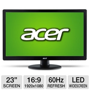 Acer S230HL 23" Class Widescreen LED Monitor