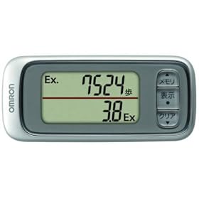 �I������(OMRON) �����v Walking style HJ-301-S �V���o�[