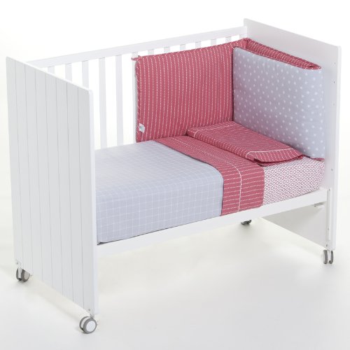Imagen 4 de Cambrass Colcha I-V 70X140 - color gris/rojo
