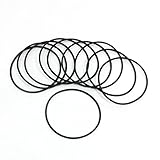 uxcell 柔軟　ゴム製　シールオイル　フィルター　Oリング　ガスケット　48mm　外部直径　1.5mm　10個