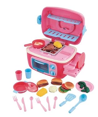 ELC Mini Pink Sizzling Kitchen