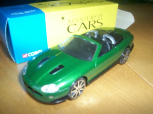 CORGI SOLIDO 1/43 SCALE DIECAST MODEL CAR - JAGUAR XKR - HACHETTE CENTURY OF CARS