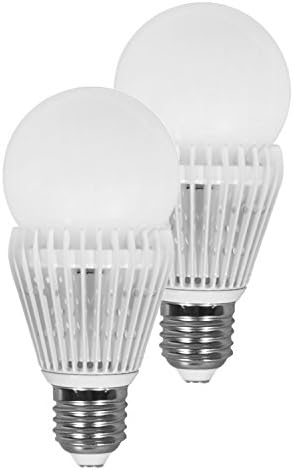 Kunshi 2 Pack Cylin LED 10w (60w) 960 Lumen A19 Standard Light Bulb, Dimmable 3000k Warm White
