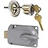 Ideal Security Inc. SK7160 Garage Door Lock, Zinc Plated
