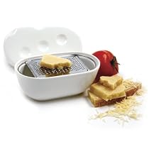 Norpro Porcelain Cheese Container With Grater