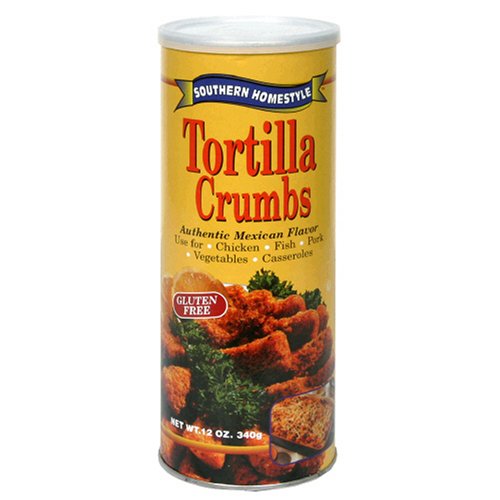I'M Healthy Southern Homestyle Tortilla Crumbs, 12-Ounce Containers (Pack of 12) by Bread Crumbs