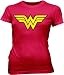 Search : DC Comics Wonder Woman Juniors' Costume Tee, Red