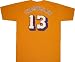 Los Angeles Lakers Wilt Chamberlain Gold Throwback T Shirt