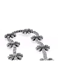 Sterling Silver Marcasite Necklace
