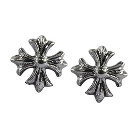 Stud Earrings Sterling Silver - Gothic Suns by 