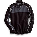 Cocona Long-Sleeve Pique Half-Zip
