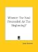 Book Whence The Soul Proceeded At The Beginning?