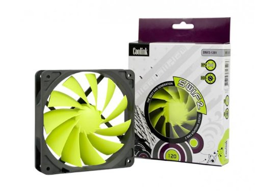 Coolink 120mm, 800RPM, 8.5dba Fan SWiF2-1200