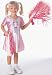 Kids Halloween Toddler Cheerleader Girl Costume 2-4 Girls Toddler (12-24 months)