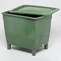 GRAF 3354/ 501001 Regentonne rechteckig 210 l 79x60,5x68 cm gr�n