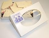 Scott's Cakes 1/2 lb. White Chocolate Candy Cane Bark in a White Gourmet Box