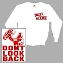 YOUTH ATTACK - Robot - White Crewneck Sweatshirt