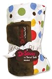 Trend Lab Dr Seuss ABC Velour Receiving Blanket, Dot Print