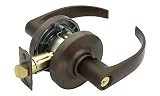 Schlage AL25D-613 Oil Rubbed Bronze Exit Lock Neptune Handle