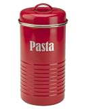 Pasta Canister   Red