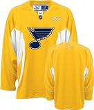 St. Louis Blues Gold Platinum Practice Jersey