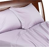 Martex 300-Thread-Count Full Fitted Sheet, Heather