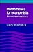 Mathematics for Economists: An...