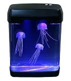 Kitchen & Housewares : New 3D Moving Jellyfish Mood Lamp Novelty Night Light