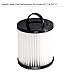 2pcs HEPA Filter for Eureka DCF-21, Hongfa High Efficiency Allergen Filter Replacement Kit (AS1000 AS1040 3270 3280 4230 4240 8810 8860 and 8870 Series) *2-Pack*