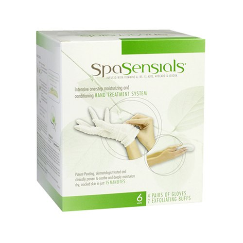 SpaSensialsMoisturizing & Deep-Conditioning Hand Treatment (4 Treatments) (Pack of 2) by SpaSensials
