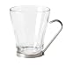 Kitchen & Housewares : Bormioli Rocco Verdi  Cappuccino Cup With Stainless Steel Handle, Set of 4, Gift Boxed