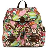 Floral Bouquet Backpack - color: Pink Floral